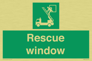 Rescue window